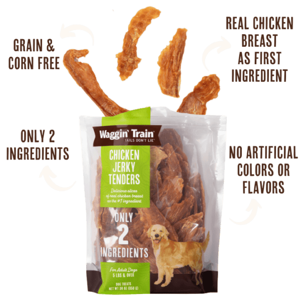 waggin train chicken jerky tenders product benefits